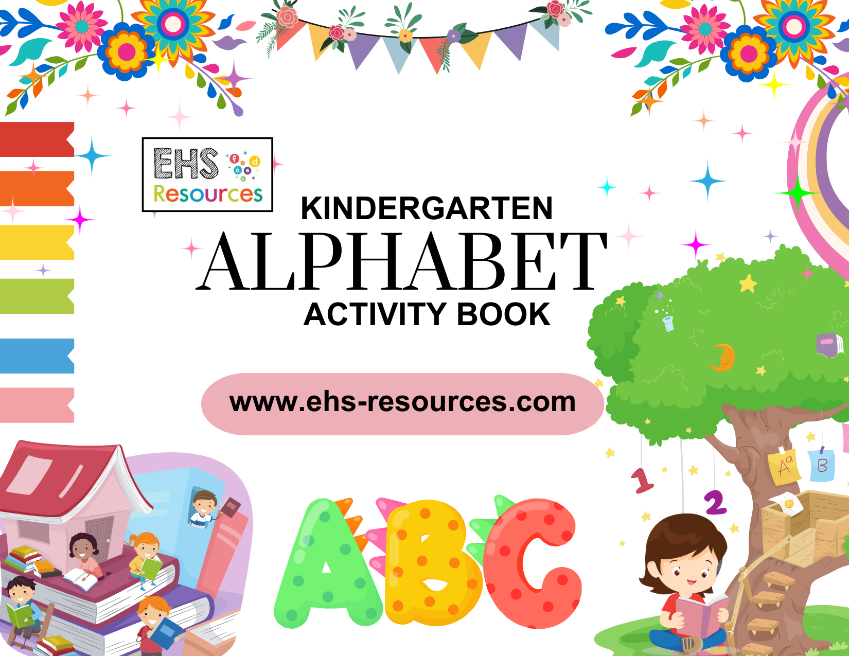 Alphabet Activity Book For Kindergarten