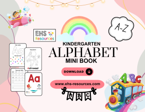 Alphabet Mini Book for Kindergarten - Download Now