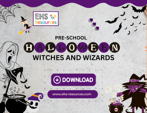 Halloween Worksheets for Kindergarten - Enchanting Fun with Witches and Wizards- EHS Resources - Download Now