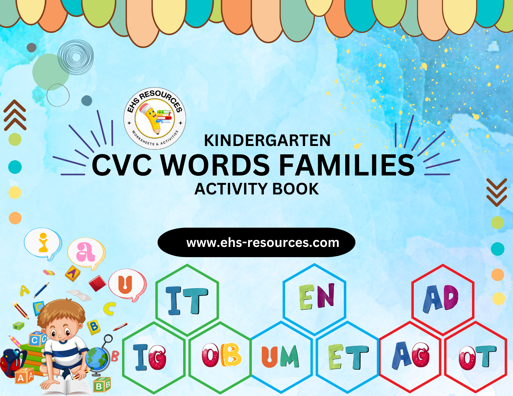 CVC Word Family For Kindergarten