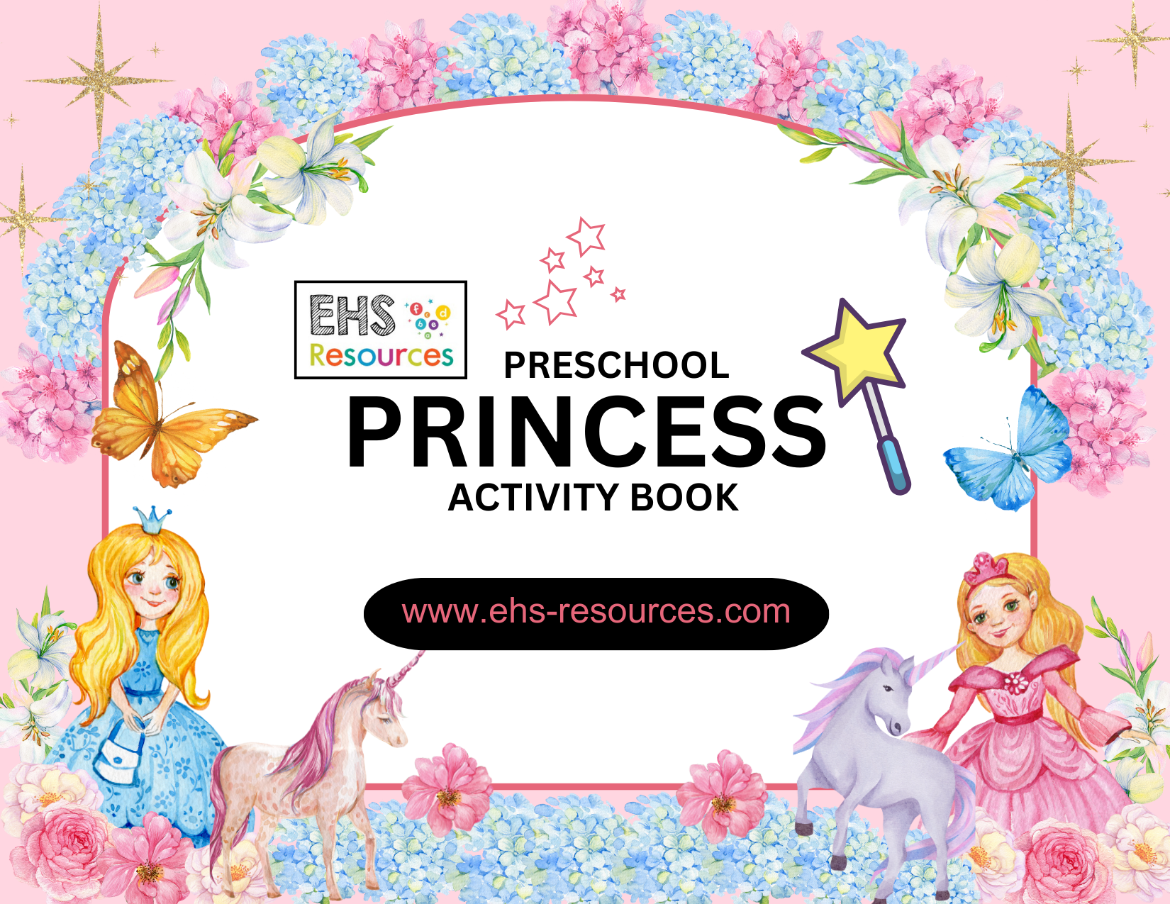 Princess Activity Book Preschool