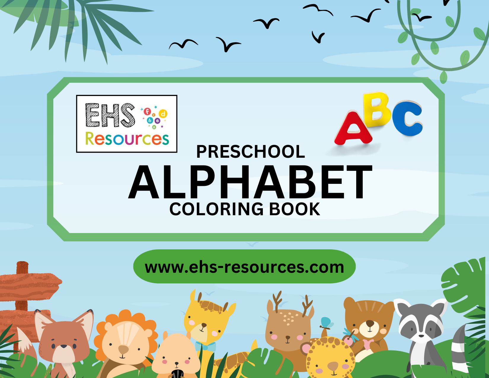 Alphabet Coloring Book Preschool