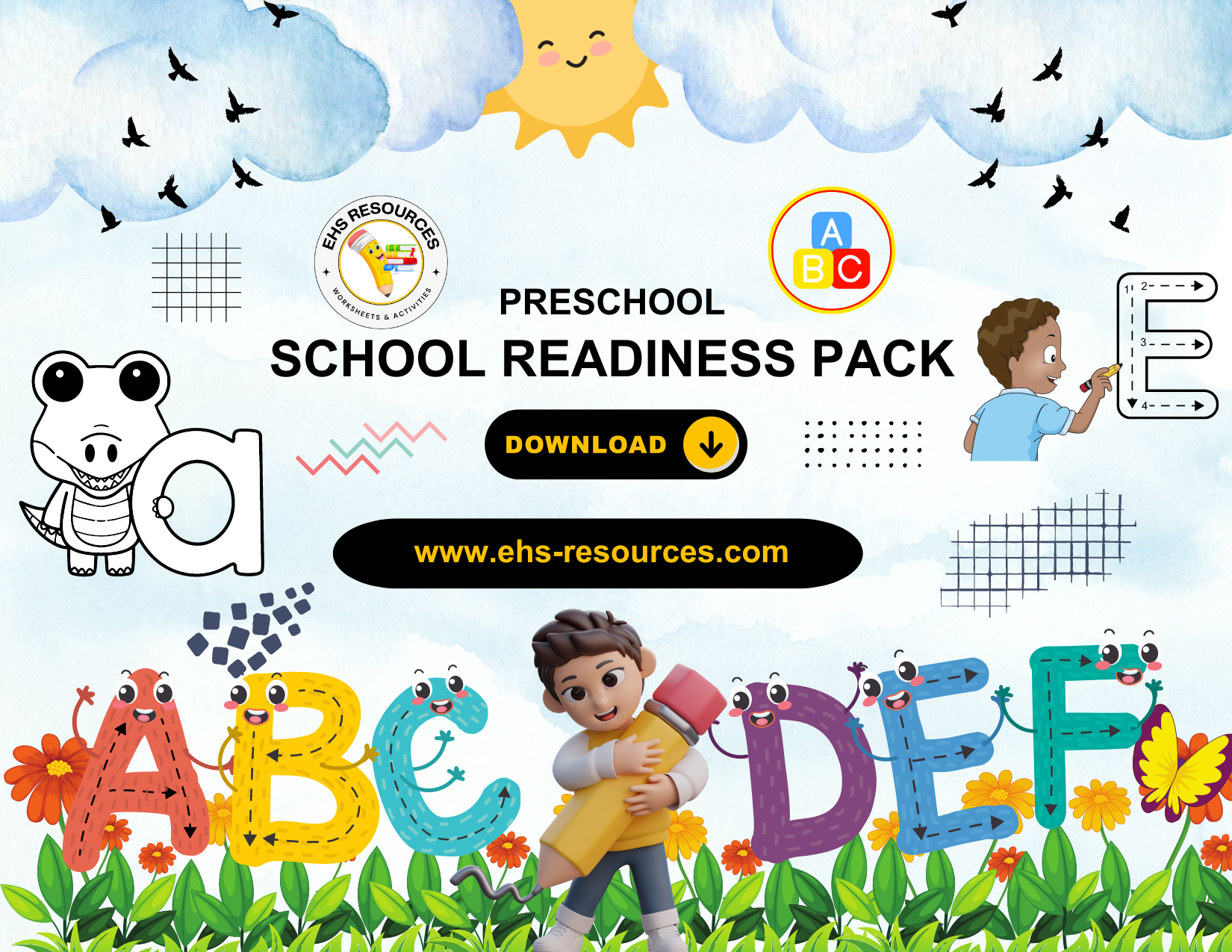 School Readiness Pack For Preschool - Download