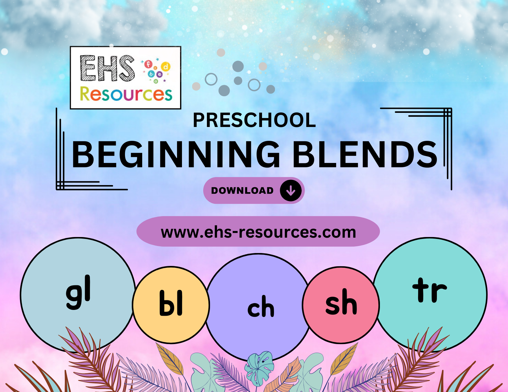 Beginning Blends Preschool - Download