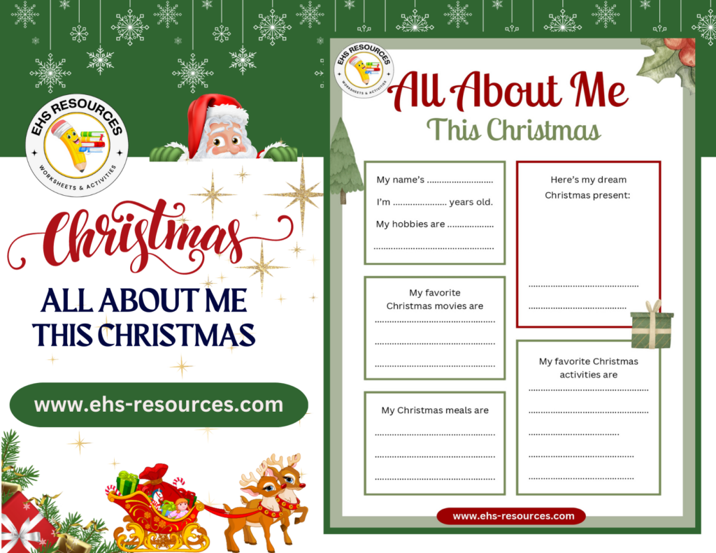 Christmas All About Me This Christmas - Final Page