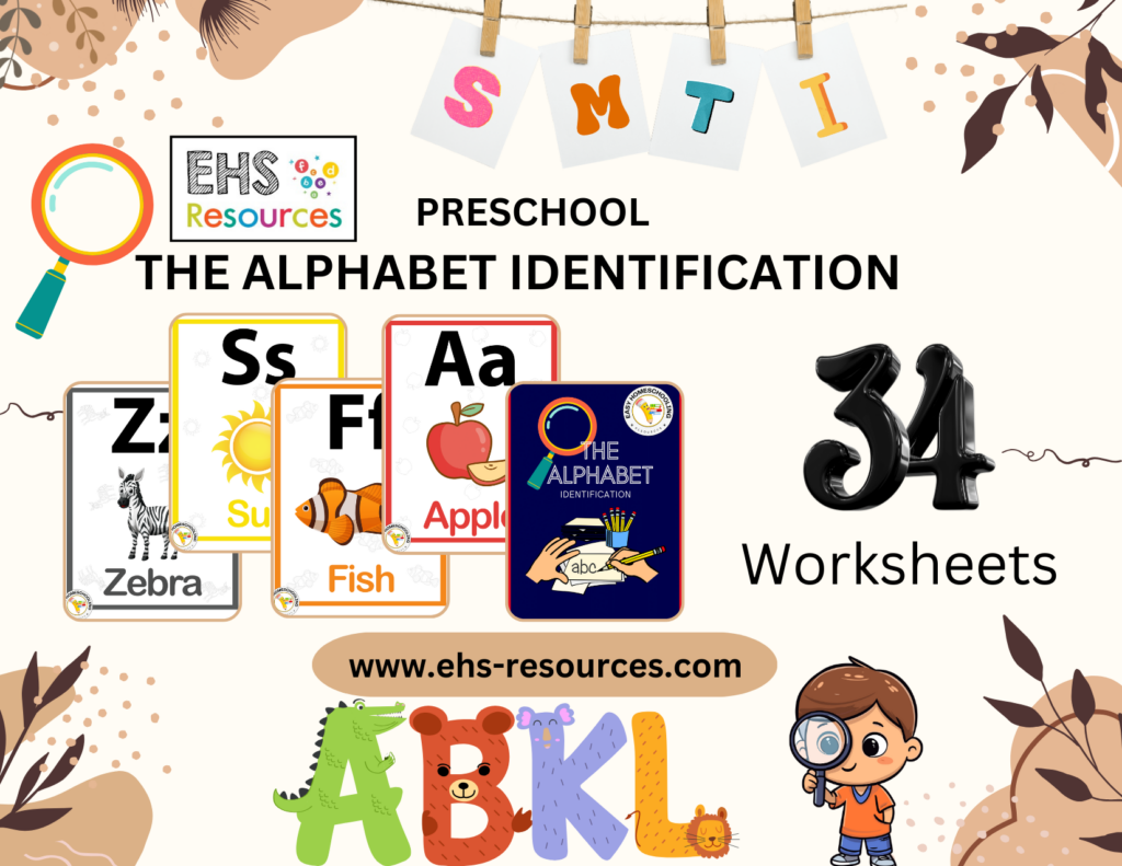 The Alphabet Identification Preschool- Final page
