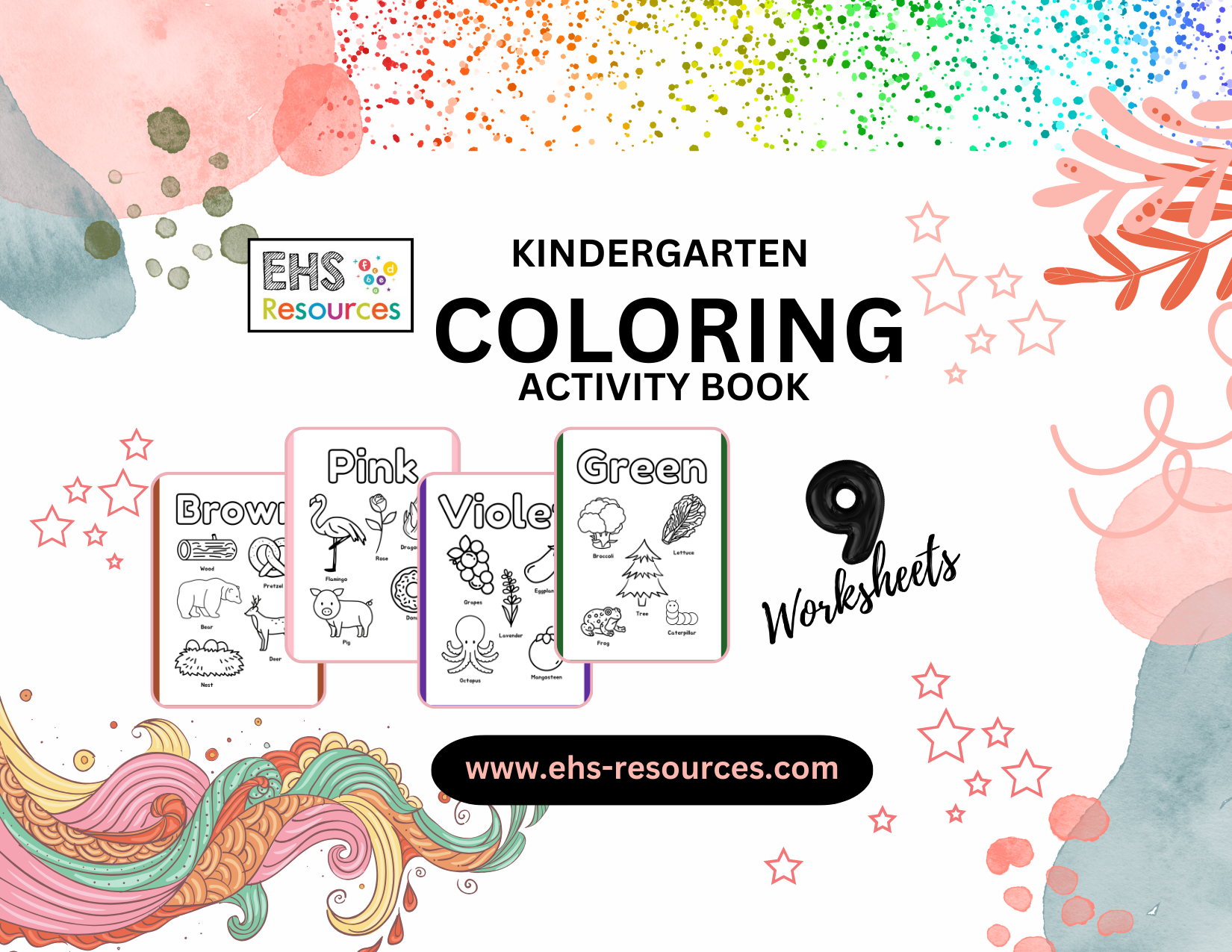 Coloring Activity Book Kindergarten - Final Page