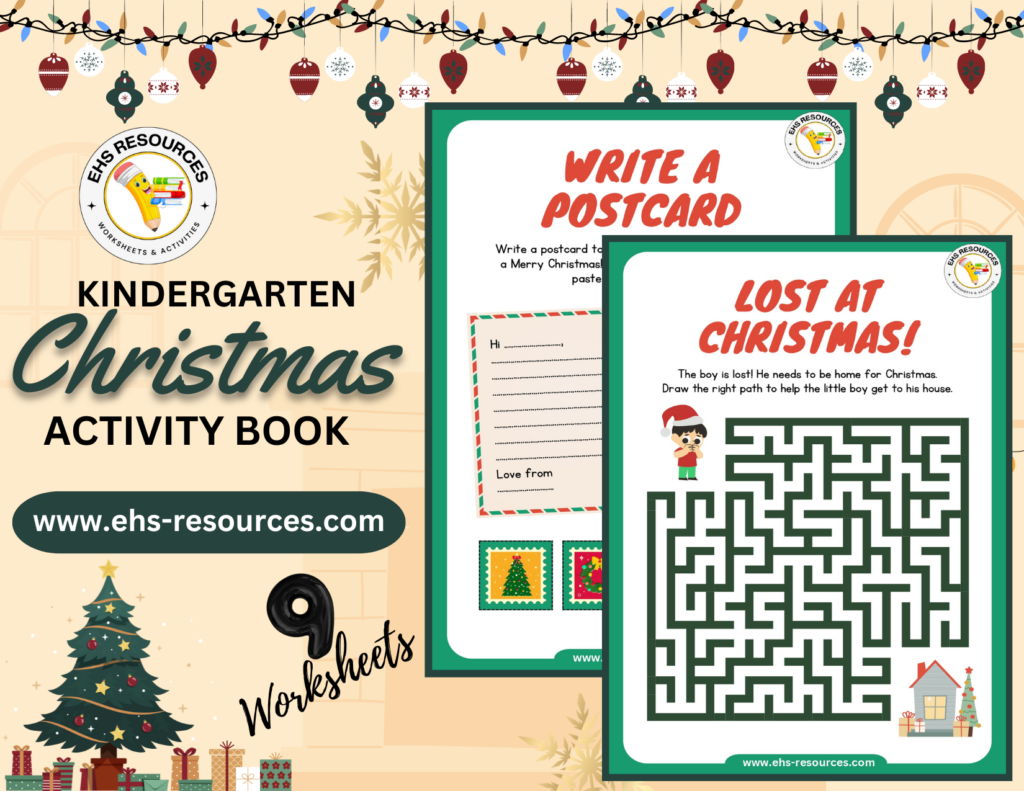 Christmas Activity Book Kindergarten-Final Page
