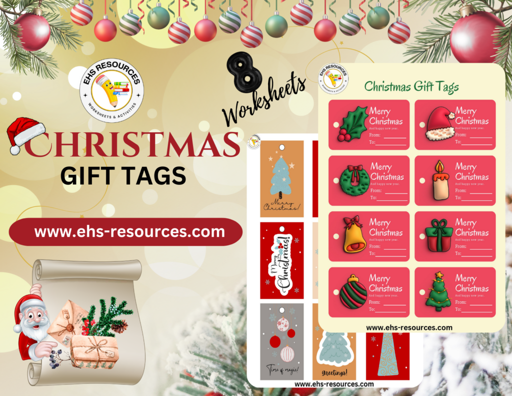 Christmas Gift Tags- Final Page