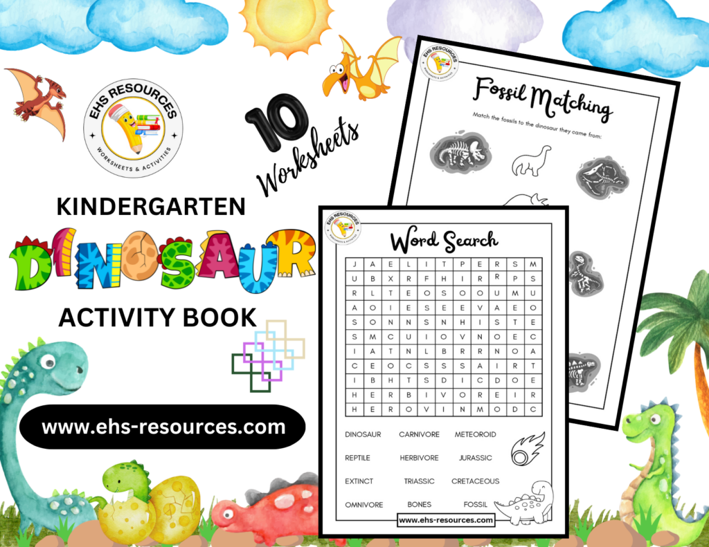 Dinosaur Activity Book - Final Page