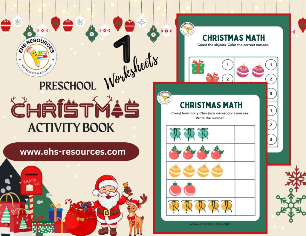Christmas Activity Book Preschool - Final Page