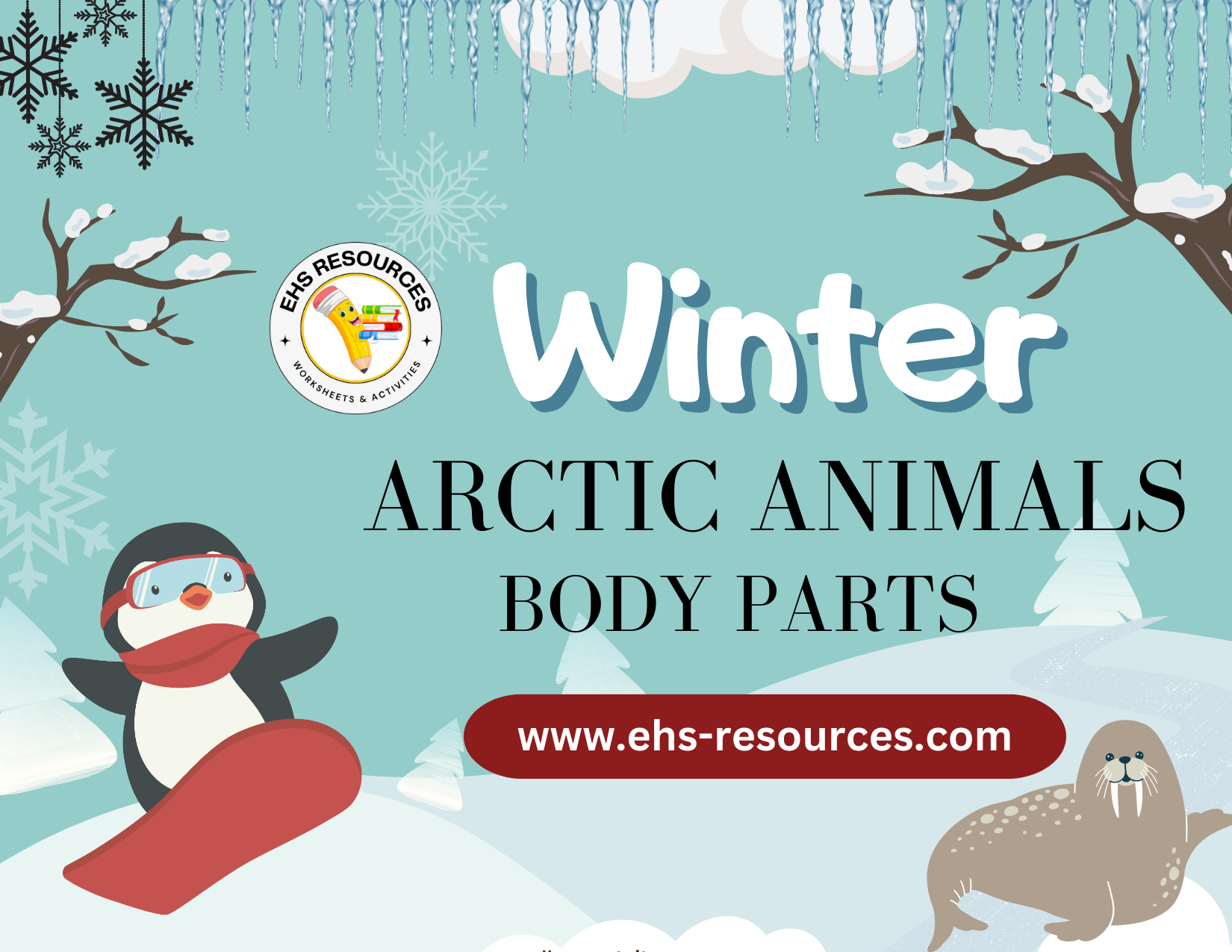 winter-arctic-animals-body-parts