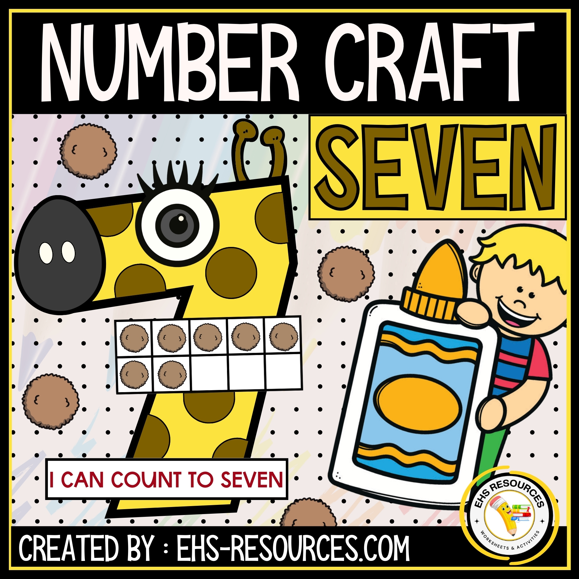 Number-7-Giraffe-Craft-Math-Activity